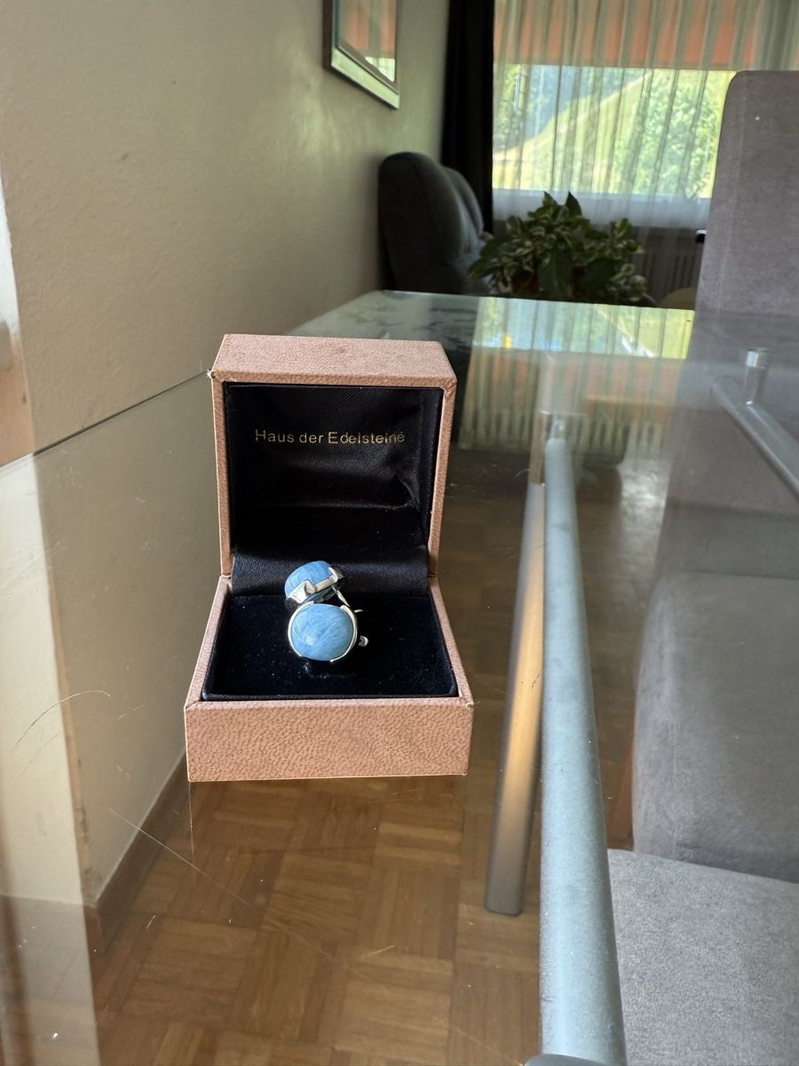 Orecchini pendenti & Orecchini a lobo: Ohrringe mit echtem Aquamarin stein – Usato da Wattwil venduto da amm_rw6l 7