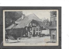 BE Eriswil Gasthof zum Bären mit Oldtimer