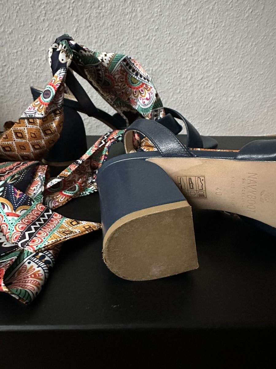 Navyboot Scarpe da donna: Navyboot Heel Sandals, size 40 – Nuovo (secondo la descrizione) da Zürich venduto da ira_27zx 3