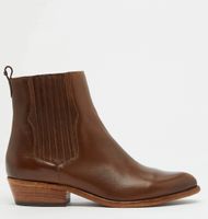Max Mara Weekend Damen Boots JOLLY GlattLeder braun Gr 38