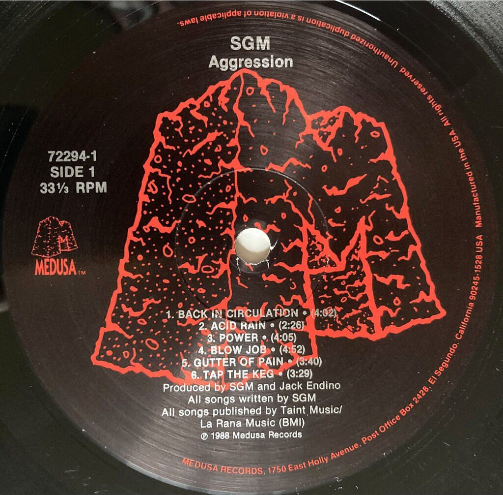 Schallplatten: SGM - AGGRESSION – Gebraucht aus Bottens von hotter-than-hell 2