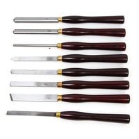 8x Drechselmesser Set Holzdrehmaschinen