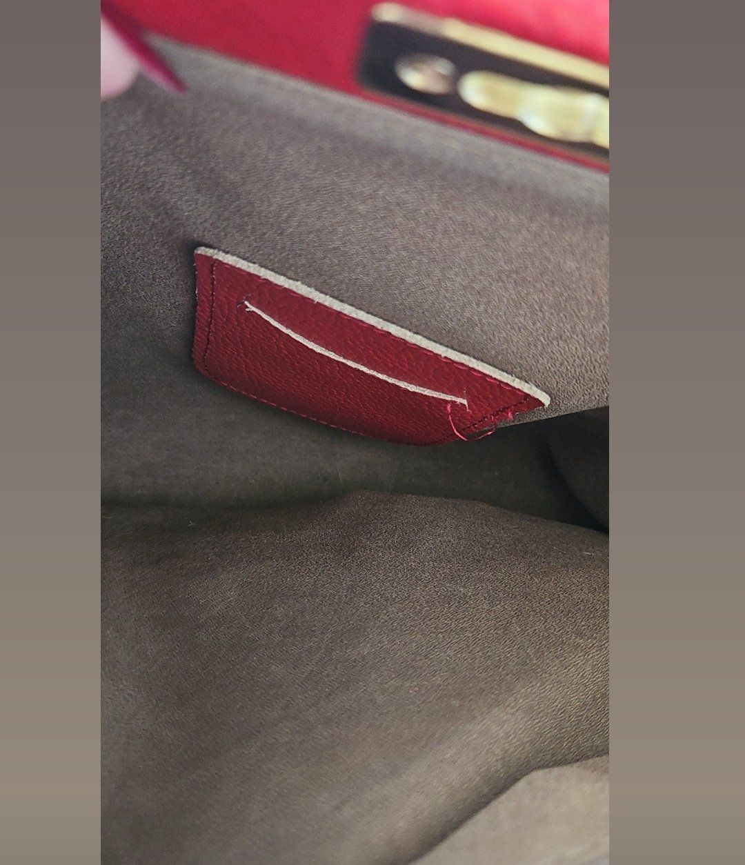 Taschen für Damen: Rote elegante Handtasche – Gebraucht aus Suhr von jes_rtc9 5