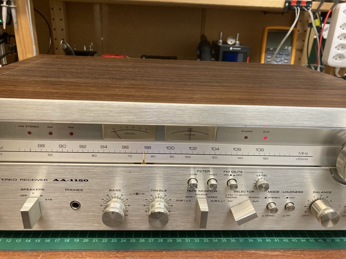 Akai Receiver: Akai AA-1150 Receiver – Defekt aus Lenzburg von HanspeterT 4