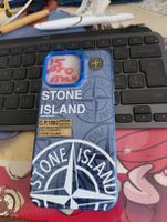 Coque très solide silicone pour iPhone 15 pro max Stone isla