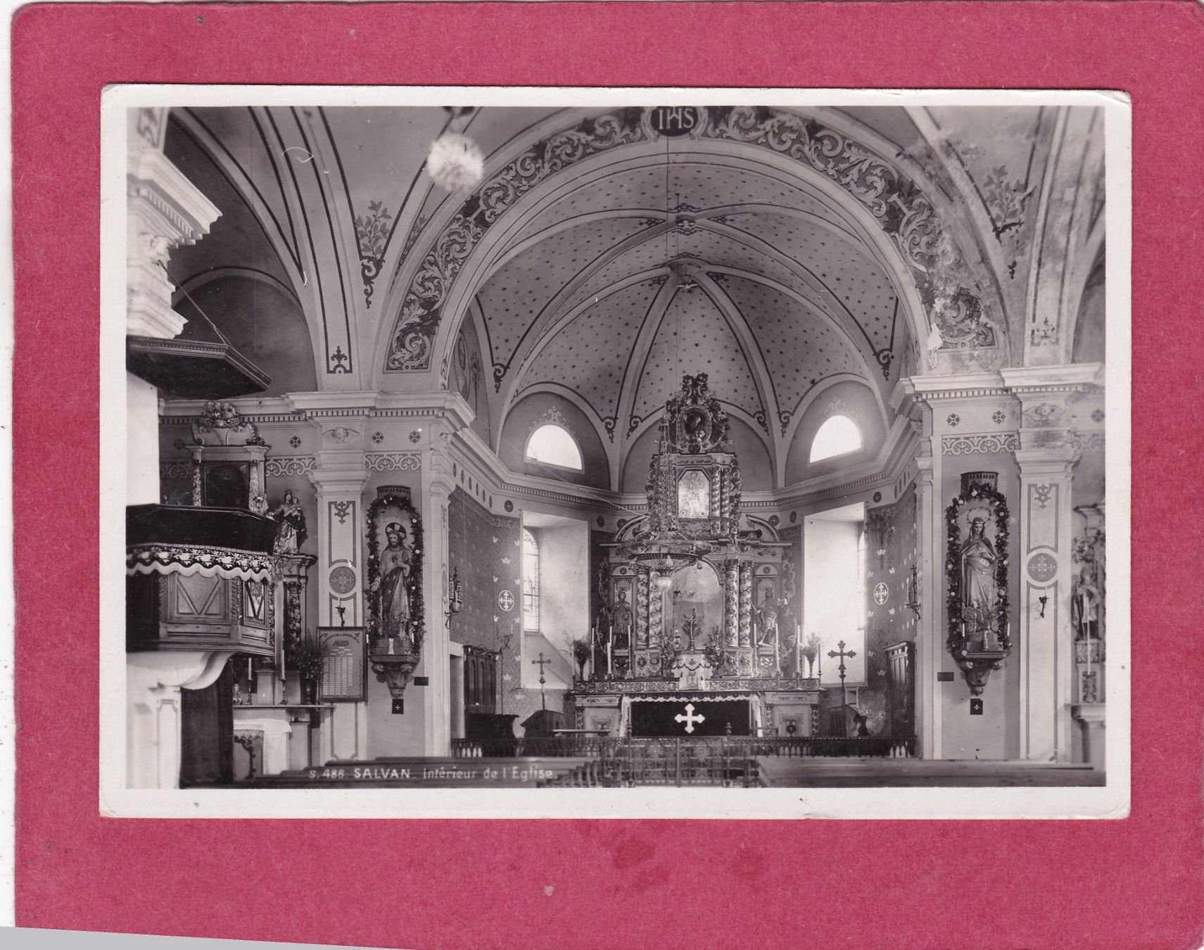 Cartes postales: Salvan Intérieur l' Eglise – D'occasion à Herisau par Lisegrat2008