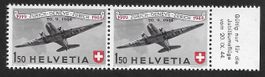 1944: Flugpost Duglas-DC3 Nr.F40  in Paar **