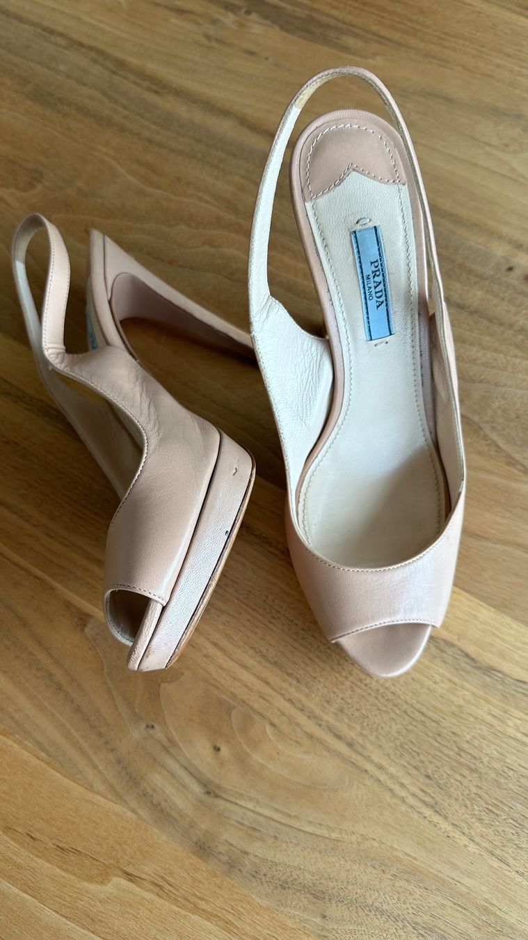 Prada Damenschuhe: Prada High Heels Nude Slingbacks Gr. 39 – Gebraucht aus Zürich von Elaine_zh 7