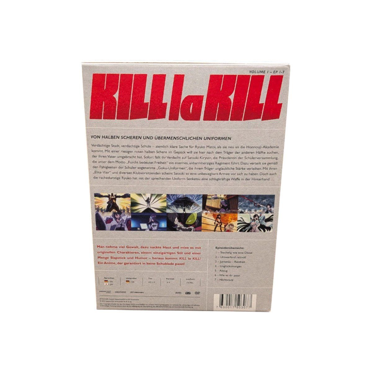 Tutti i DVDs: Kill La Kill Folge 1 - 7 – Usato da Domat/Ems venduto da IsseldorsShop 2