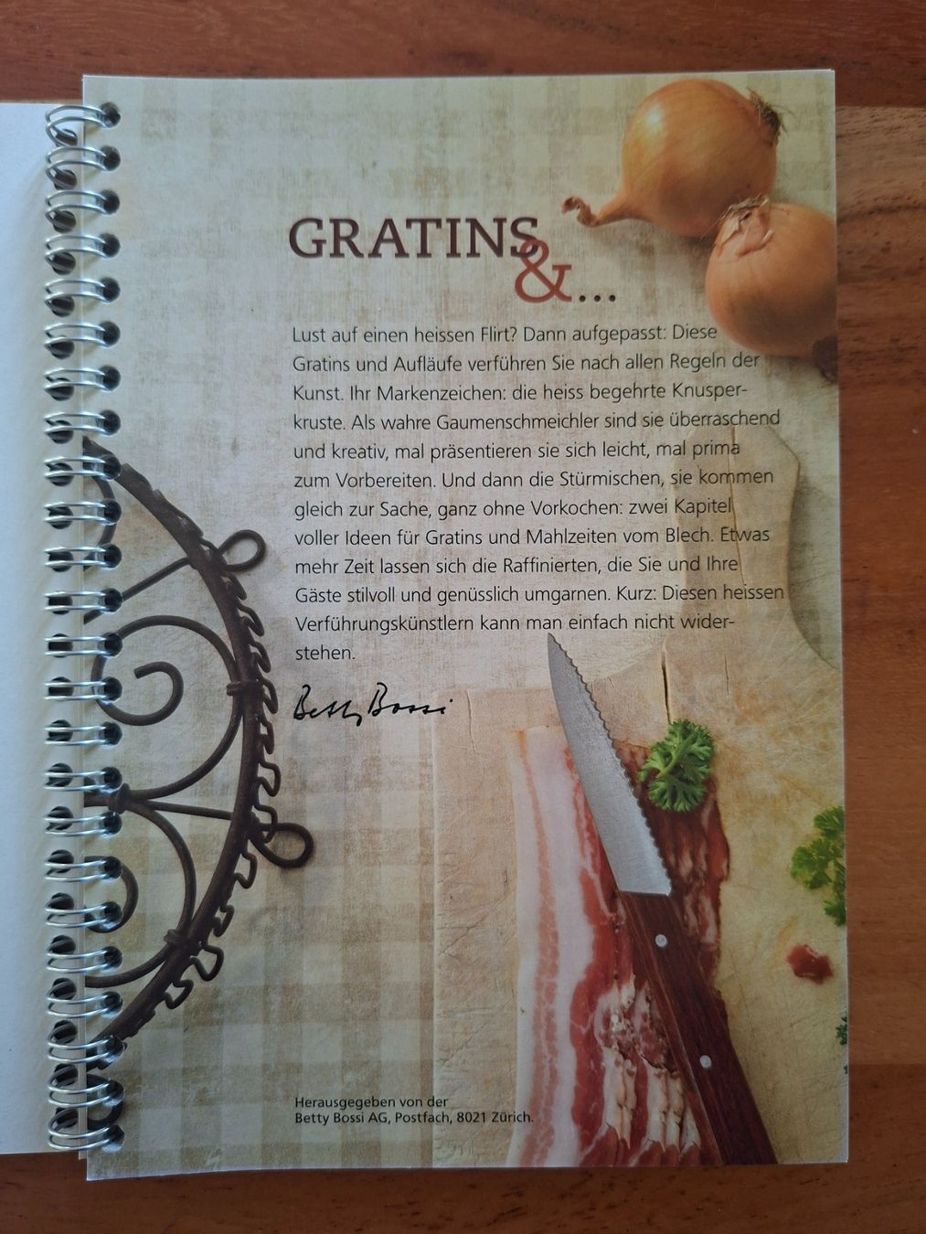 Libri: Betty Bossi; Gratins &... – Usato da Boniswil venduto da Totomat-Lady2 1