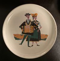 Fondueteller Landert, 6 Stück mit 3 diversen Motiven