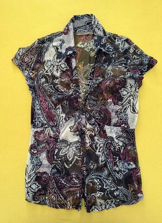 Leichte Bluse Mexx   raffinierter Schnitt  (36/38)