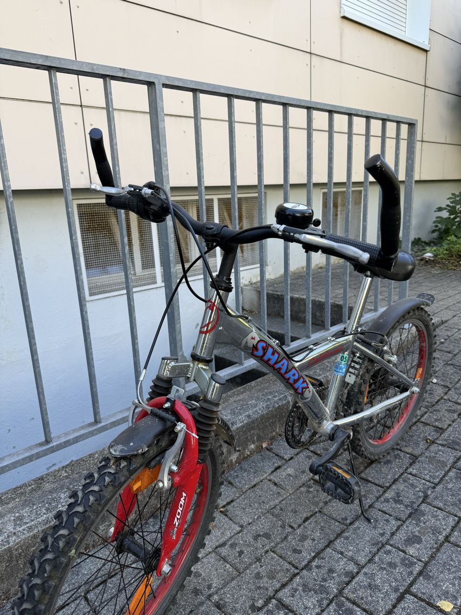 Biciclette: Kindervelo Shark silber rot – Usato da Uster venduto da HiestandReto 4