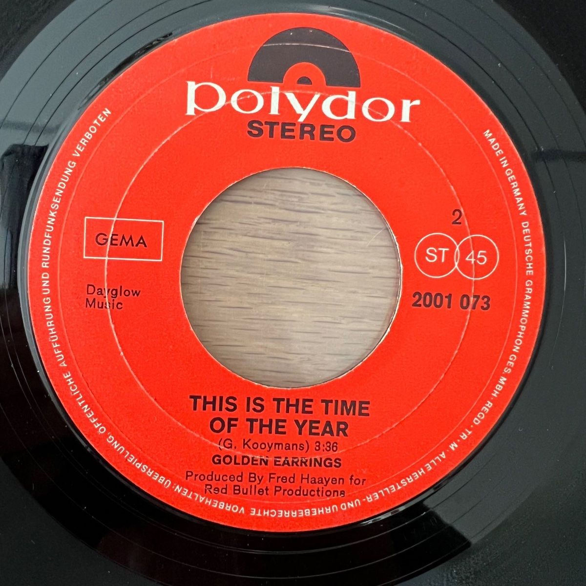 Dischi in vinile: Golden Earring - Back Home / 1. D-Press. 1970 – Usato da Gais venduto da soundcave57 3