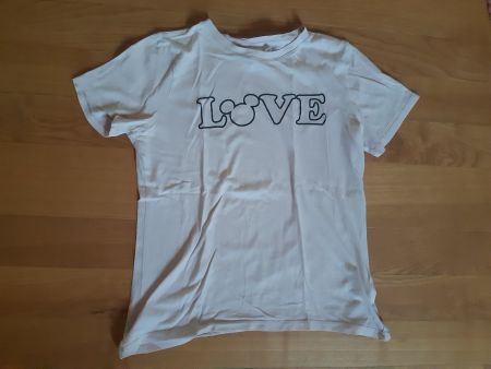 rosa T-Shirt Disney, Grösse XS