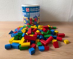 Bunte Bauklötze aus Holz - Holzbausteine