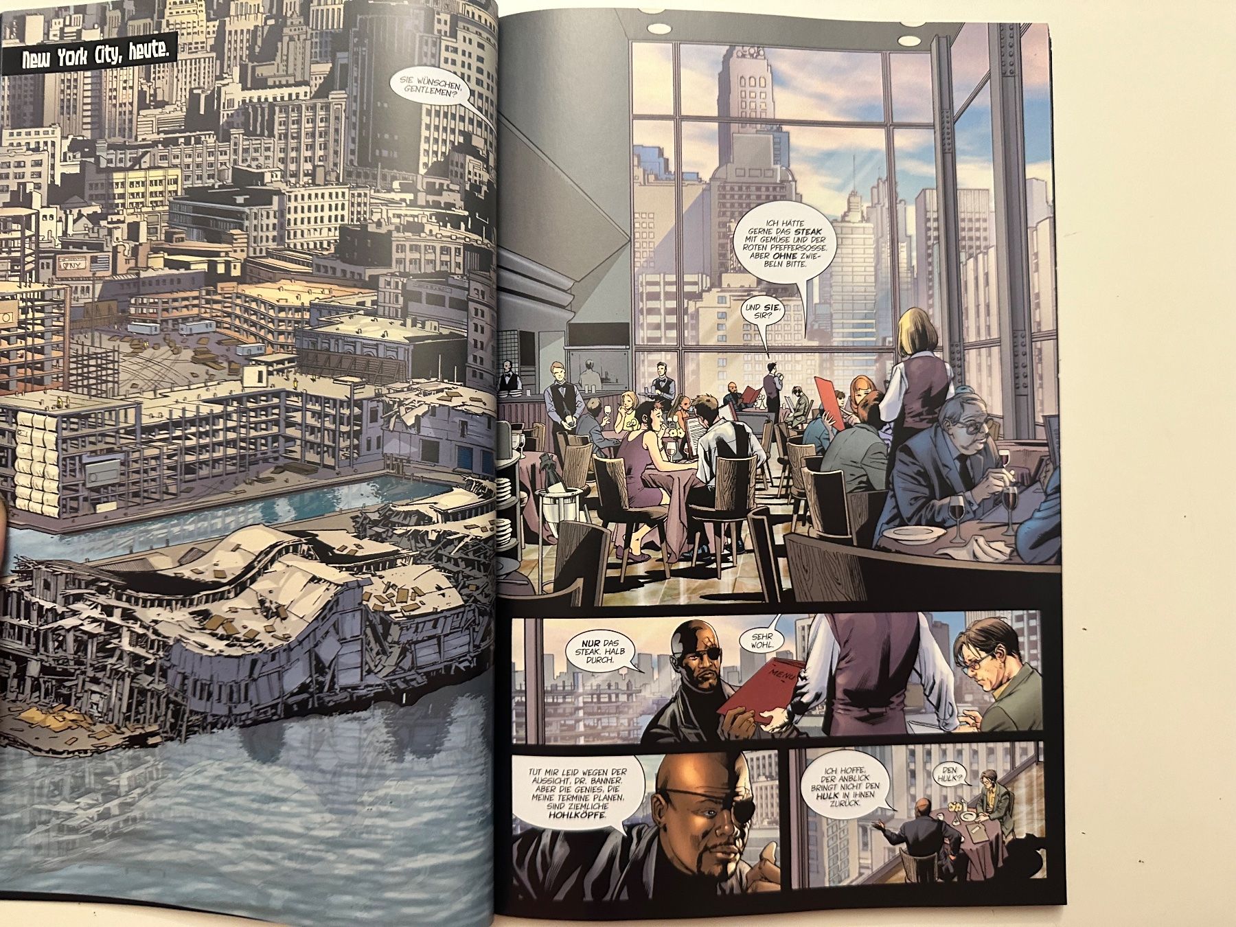 Fumetti: DIE ULTIMATIVEN 1 - ÜBERMENSCHLICH - MARVEL - PANINI COMICS – Usato da Münsingen venduto da Ganjam 5