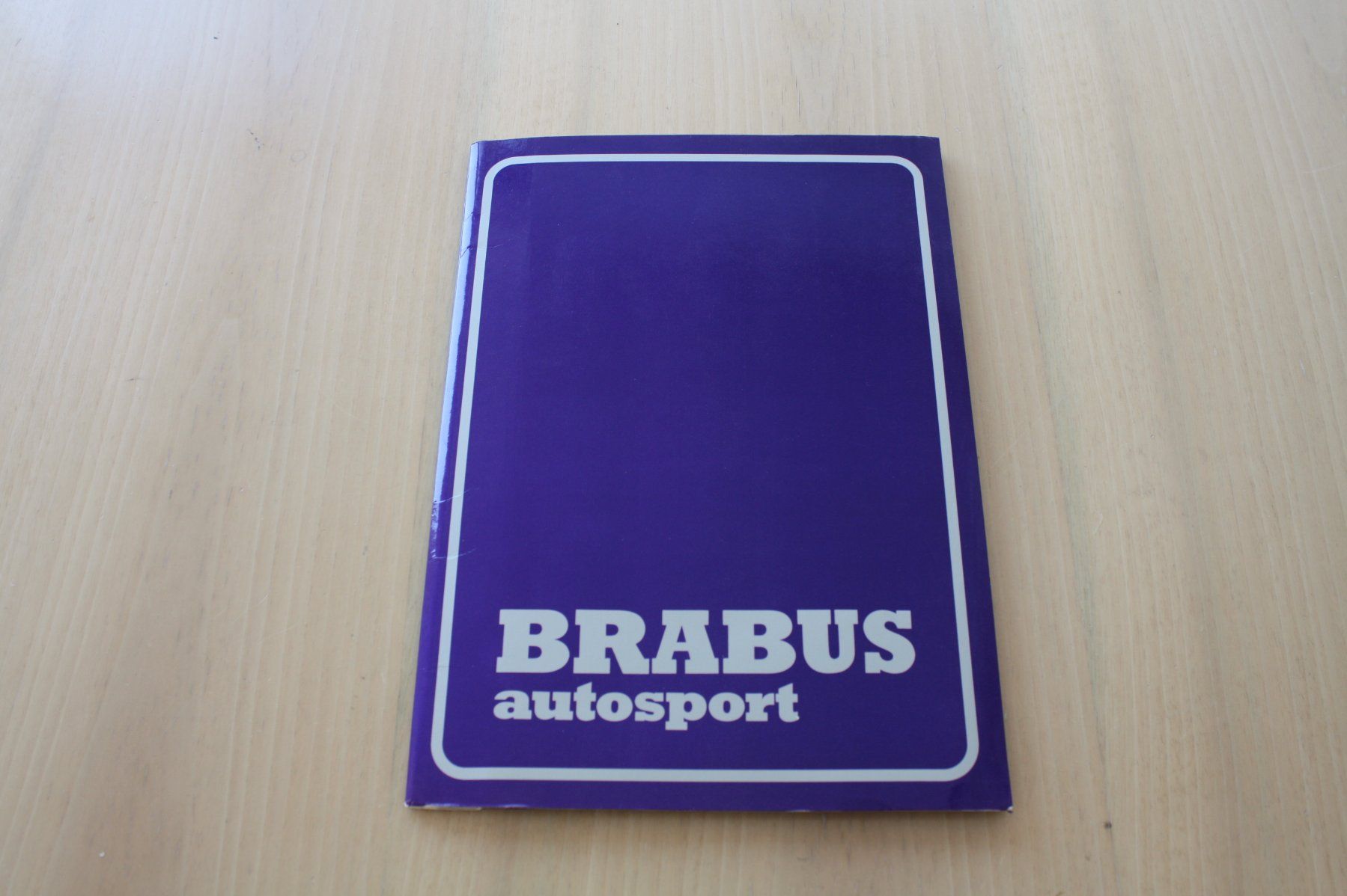 Brabus Documenti: BRABUS Prospektmappe mit Preislisten Tuning 8/1984 – Usato da Wikon venduto da erwin400
