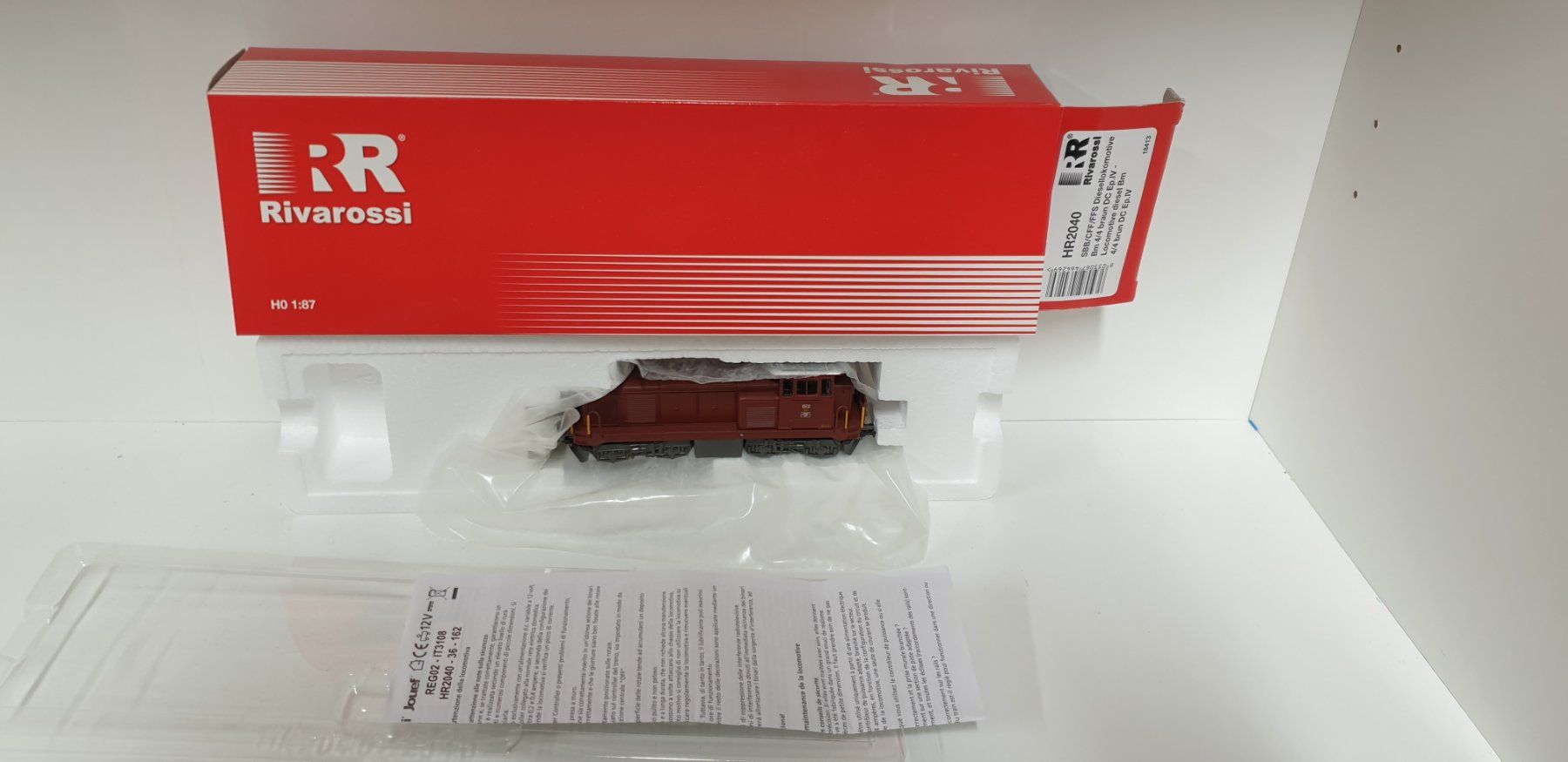 Rivarossi Modelleisenbahnen: Rivarossi SBB Bm4/4 Messing H0/DC HR2040 – Neu (gemäss Beschreibung) aus Neuenhof von ludovicco 5