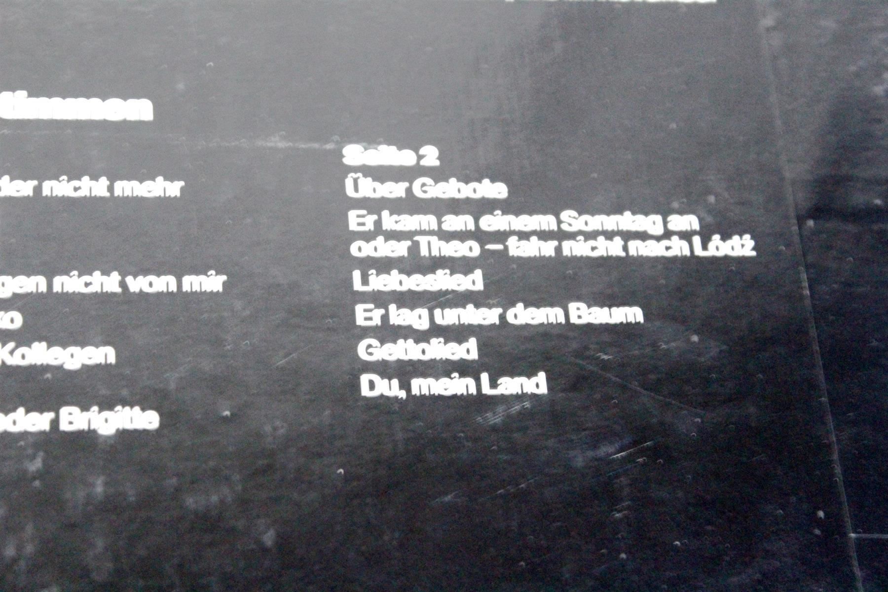 Libri: BETTINA WEGNER: Lieder und Gedichte – Usato da Bern venduto da vinyl-heaven 7