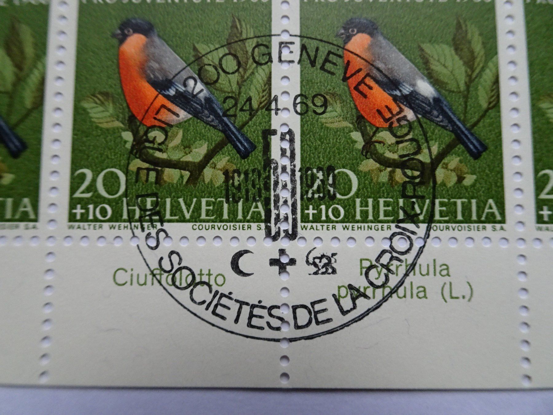 Tous les timbres: PJ 1968 – Neuf (Voir description) à Aadorf par Chnorli-Furz 1