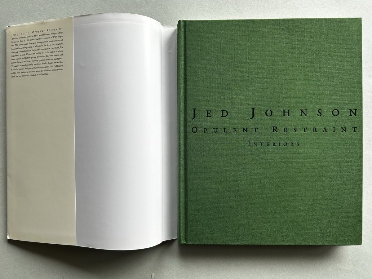 Libri: Jed Johnson Opulent Restraint Interiors Book Decor Style – Usato da Zürich venduto da Coffeetable88 1