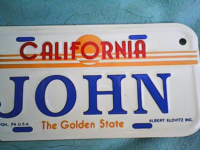 Ecriteaux: California Schild John Jack – D'occasion à Rümlang par Vuvuzella 2