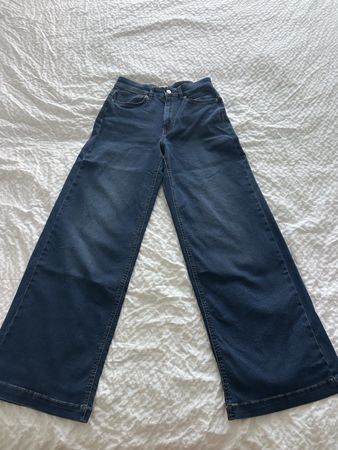 ONLY Wide Leg Jeans blau Gr. M / 32 – top Zustand