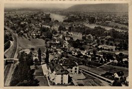 Flugaufnahme Bezirksspital Rheinfelden