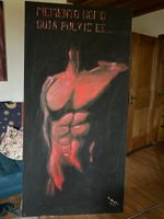 "Memento Homo..." Acryl auf Leinwand