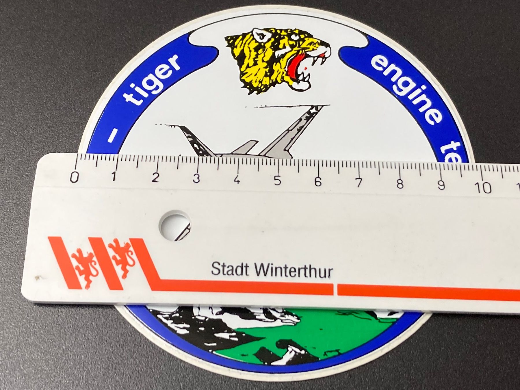 Sticker: Aufkleber: J85 Tiger F-5 Engine Team - Schweizer Luftwaffe – Usato da Brütten venduto da Hst1 1