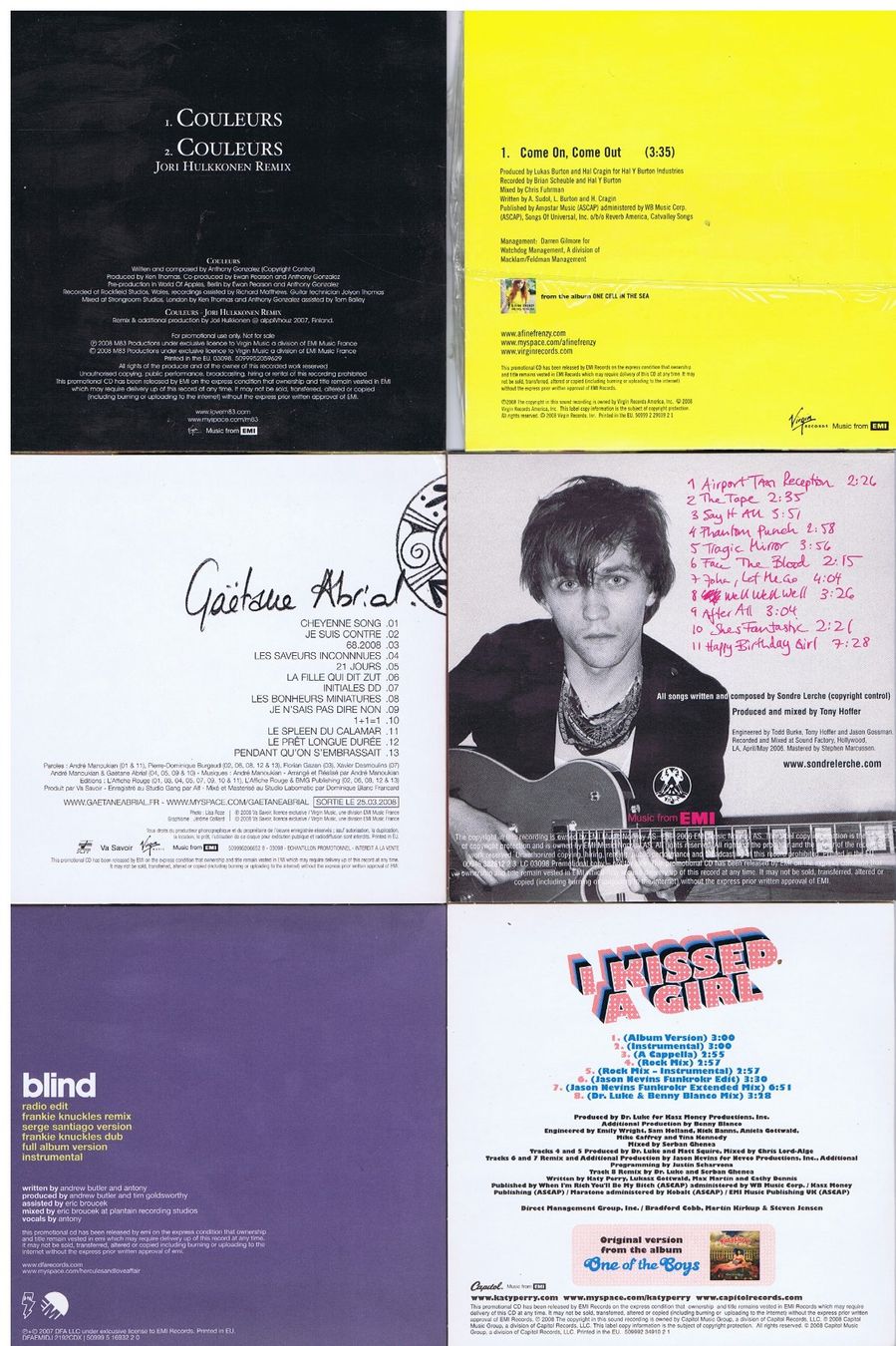 CD: 12 Demo CDs assortiert (Set 3) – Usato da Unterengstringen venduto da Lastchance 3