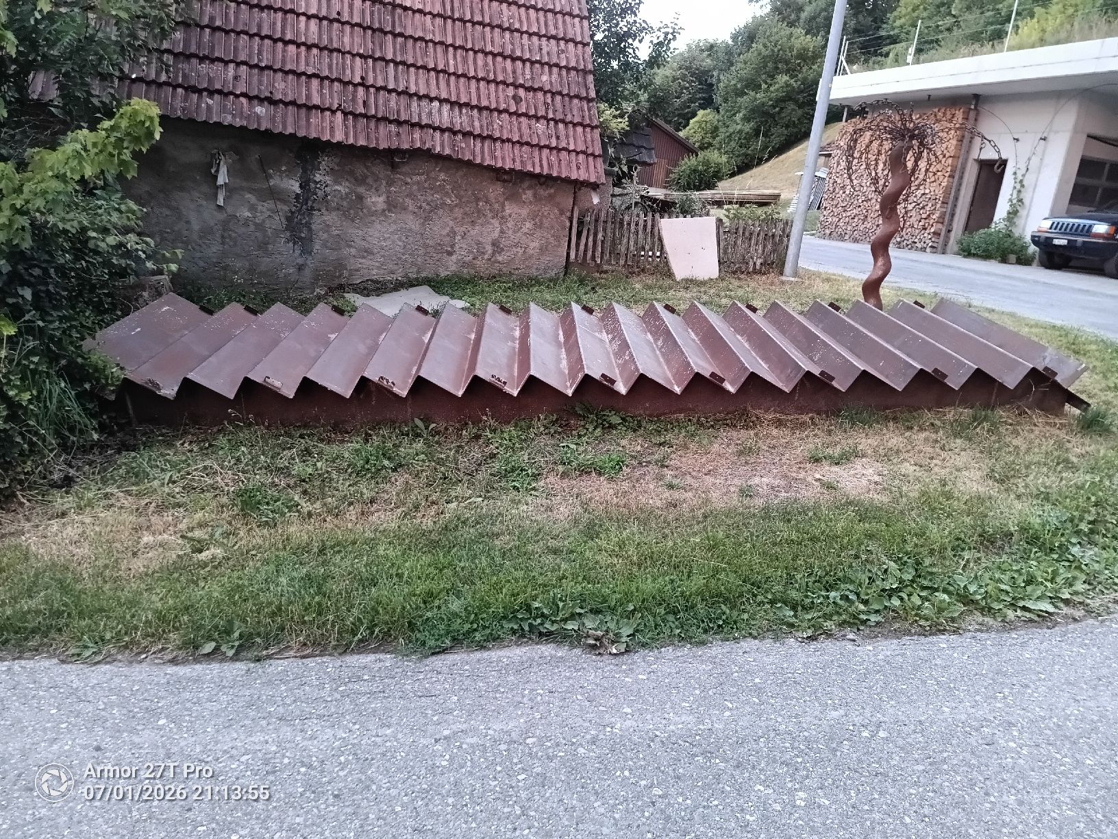 Treppen: Stahltreppe Treppenschalung – Gebraucht aus Leuzigen von Nachtluchs