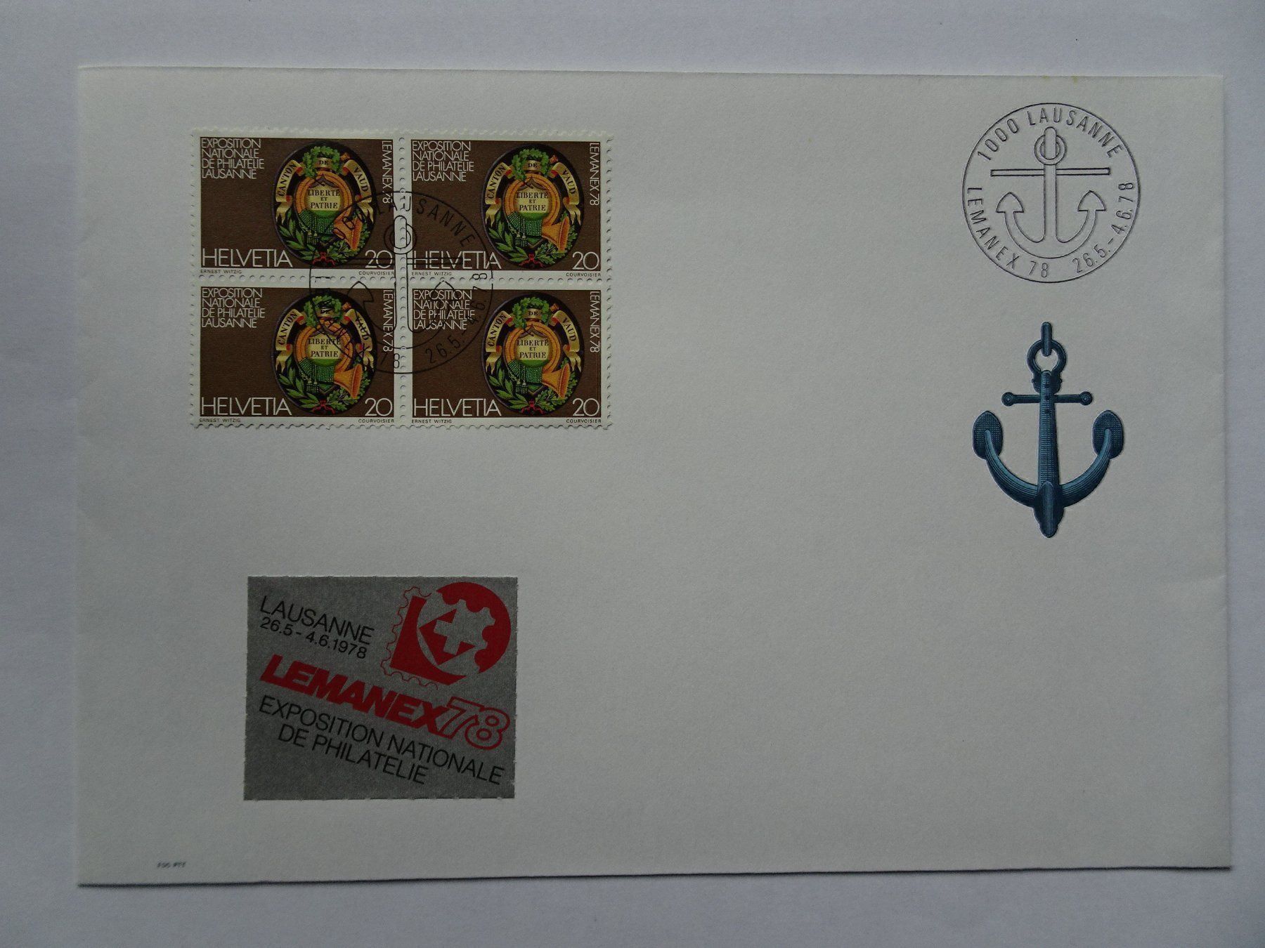 Alle Briefmarken: LEMANEX 1978 – Neu (gemäss Beschreibung) aus Aadorf von Chnorli-Furz 2
