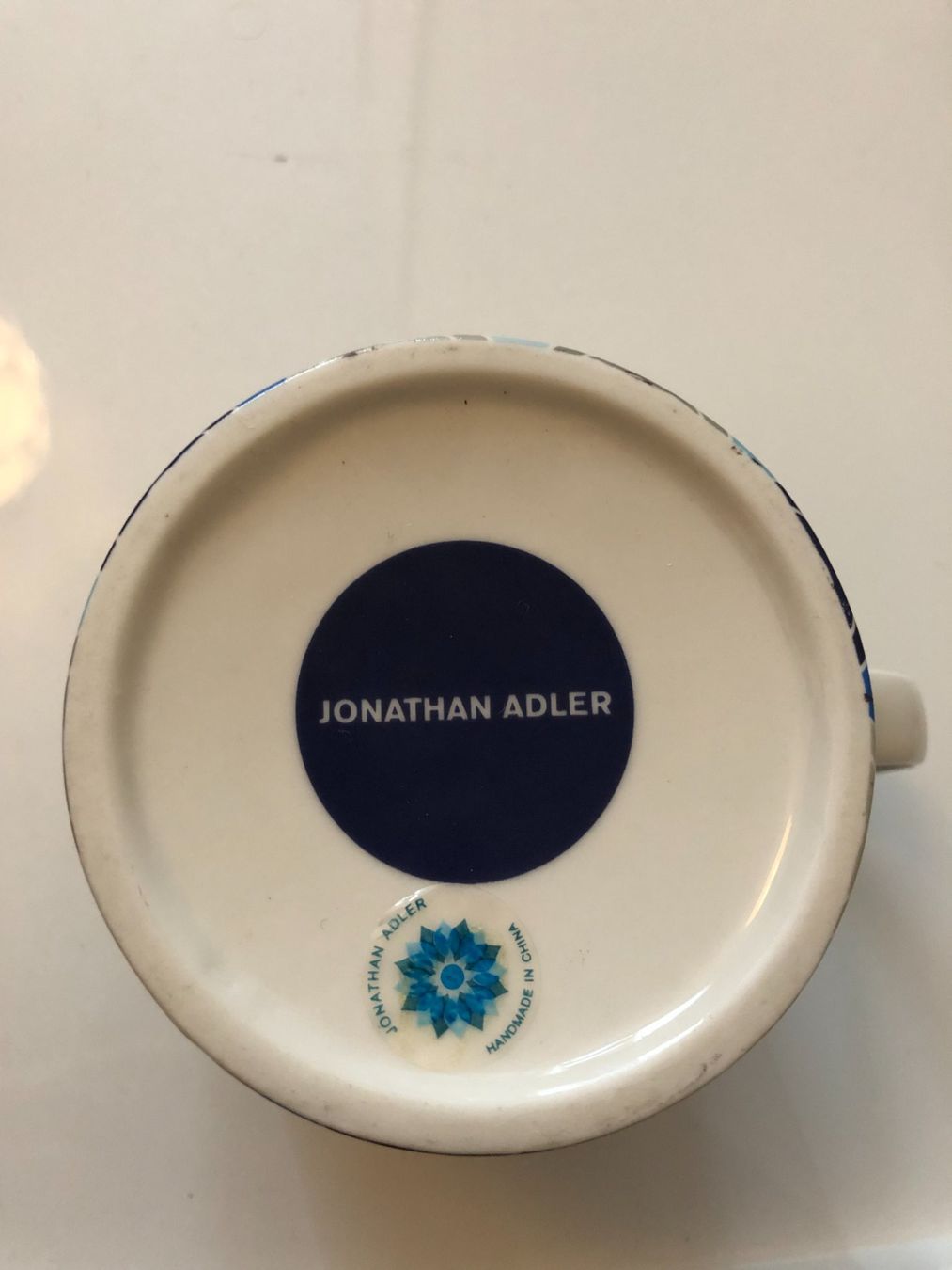 Tazze: Jonathan Adler - Beau et grand mug – Usato da Cologny venduto da VintageFlamingo 5