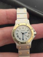 Magnifique Cartier Santos Automatique Acier Or  🥰🥰🤩