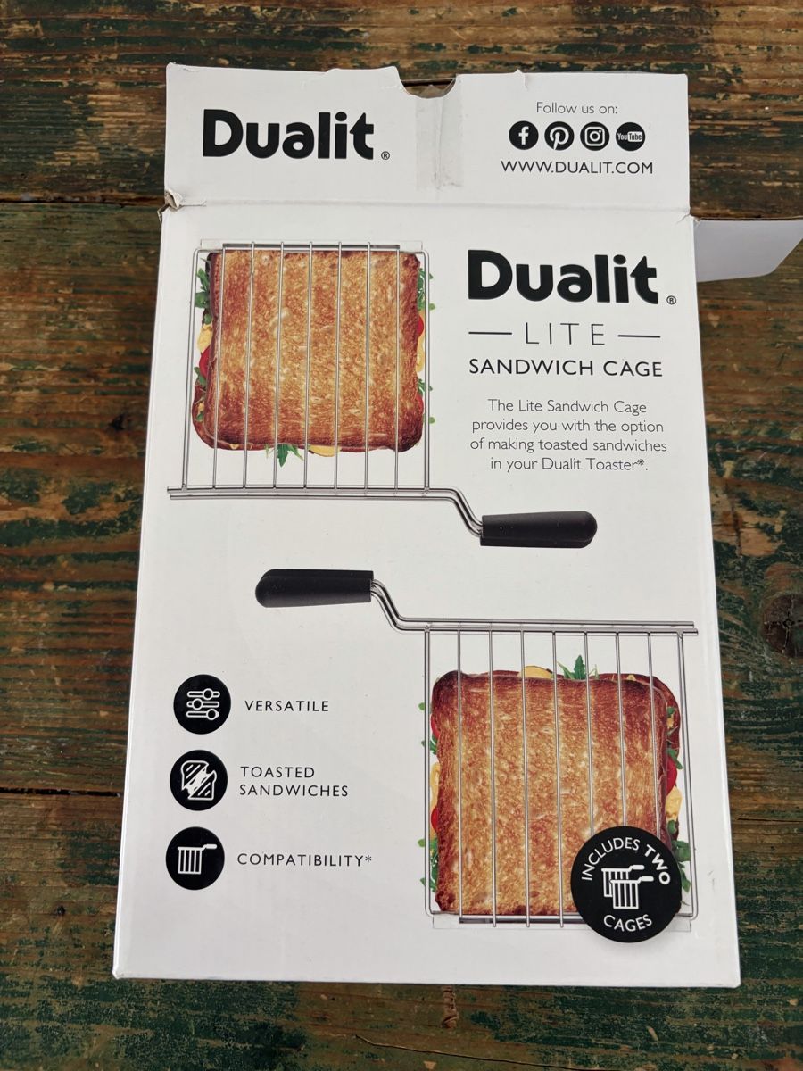 Küchengeräte: Dualit Lite Sandwich Cage, neu im Originalkarton – Neu (gemäss Beschreibung) aus Münchenstein von sra_jhd7