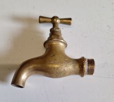 Wasserhahn Messing Antik Auslaufhahn 3/4 Zoll