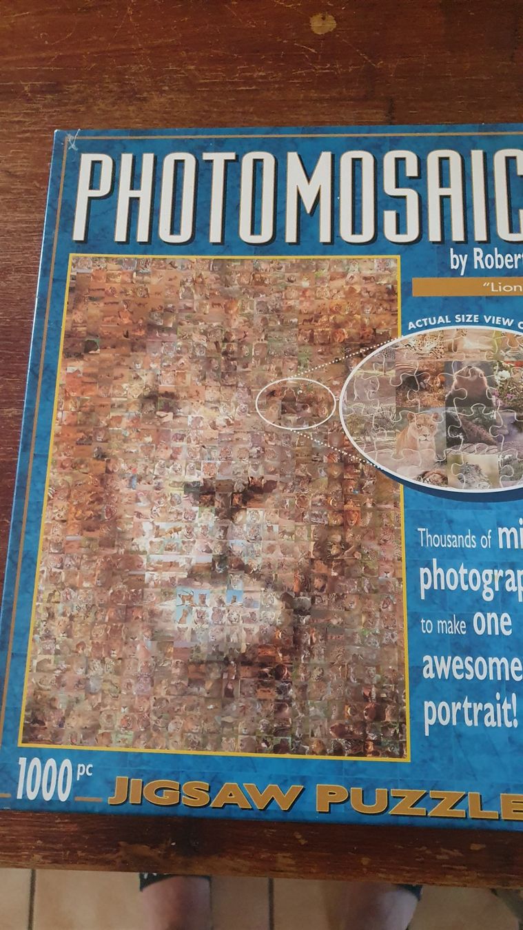 Puzzle: Photo mosaïque – Nuovo e nell'imballaggio originale da Châtonnaye venduto da Kojak120