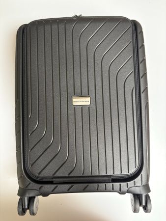 Haupstadtkoffer - TXL Handgepäck mit Laptopfach in Schwarz