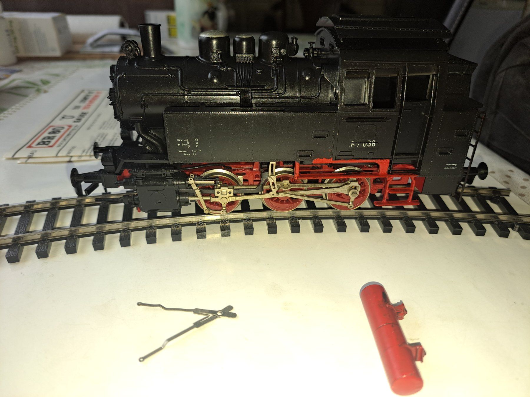 Rivarossi Modellini di ferrovie: Spur 0 BR 80 von Rivarossi – Usato da Schwanden GL venduto da roerich20 1