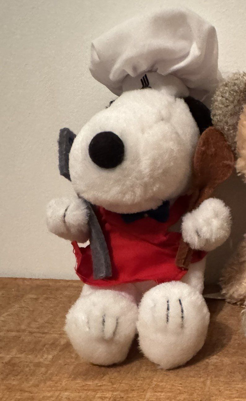 Giocattoli: Süessi Stofftierli Snoopy als Koch – Usato da Uhwiesen venduto da fel_5ghs