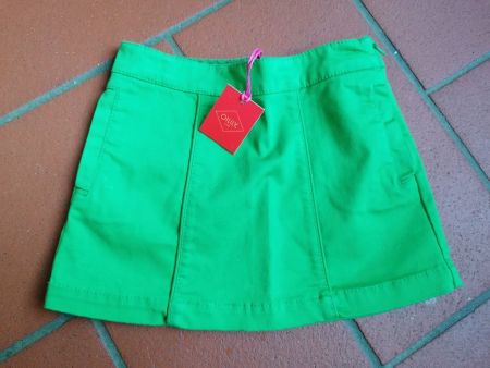 NEU OILiLY Jupe grün gr104