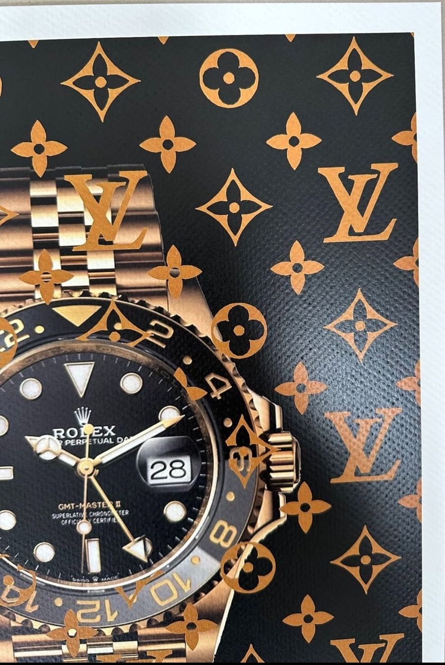 Poster & Bilder: Death: Vuitton Rolex GMT Master, signiert 79/100 – Neu und originalverpackt aus Gümligen von icvo_watches 5
