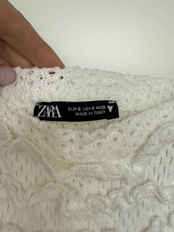 Tops: Weißes Top von Zara – Gebraucht aus Zürich von YanaZam 2