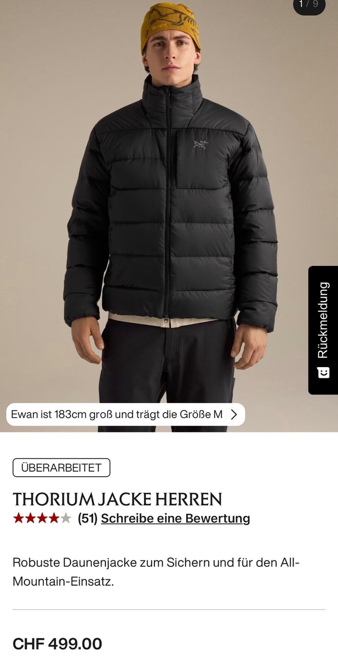 Rab Giacche: Arctryx Daunenjacke G M – Nuovo e nell'imballaggio originale da Maienfeld venduto da tobeyl2020