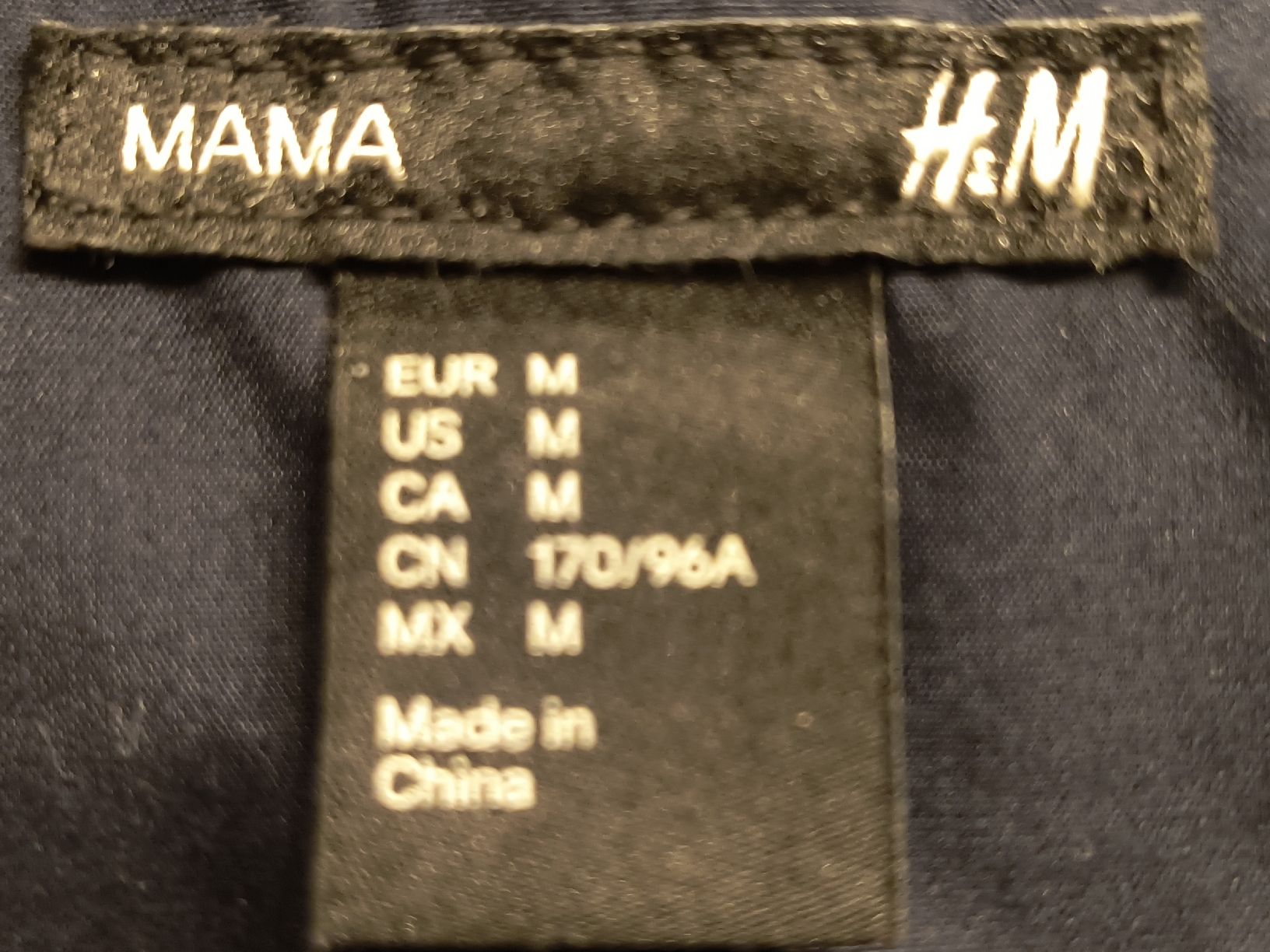 H&M Cappotti: Umstands Übergangs-Mantel dunkelblau M – Usato da Bern venduto da kathiang 4