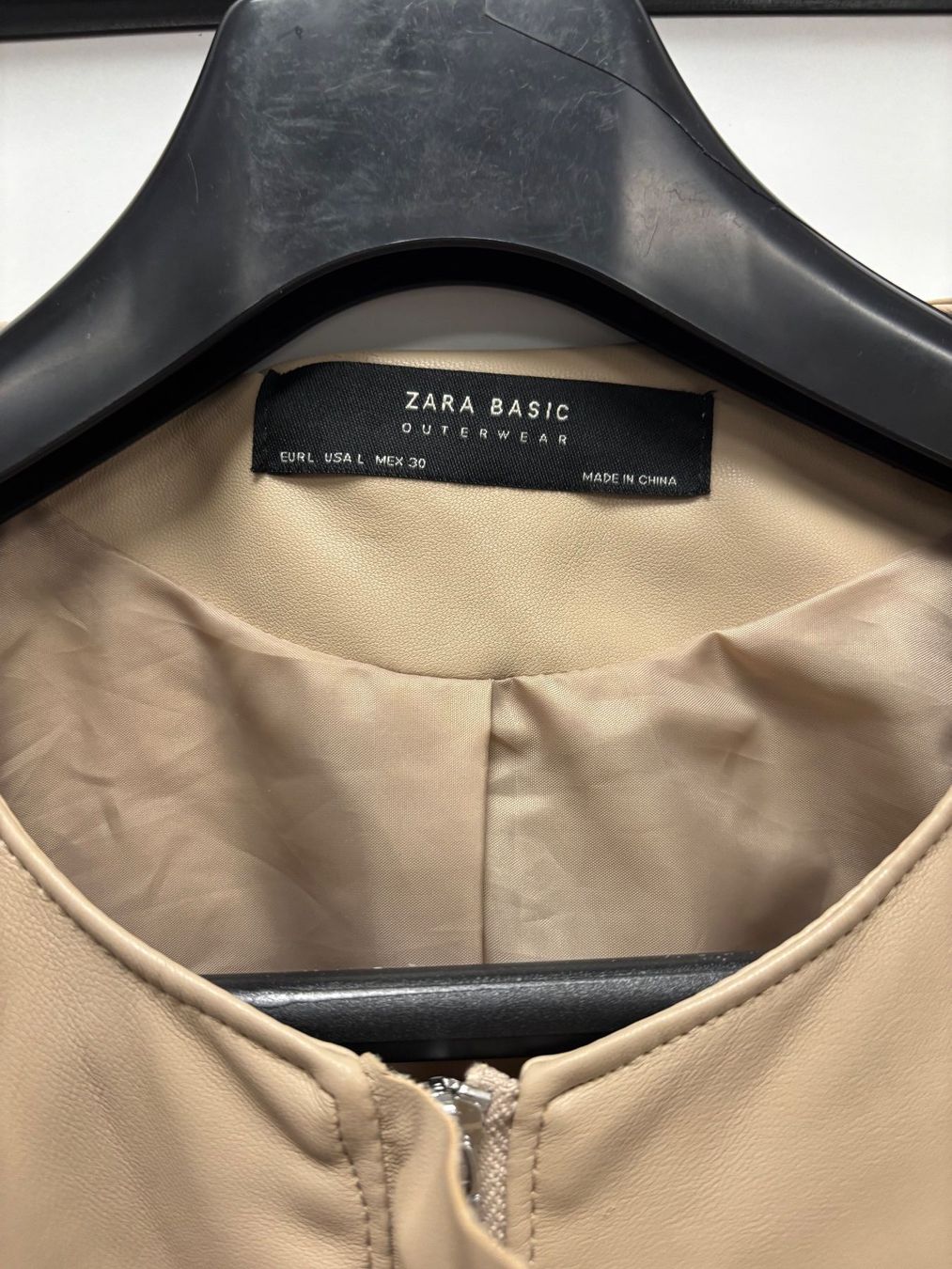 Zara Giacche: Blazer/Jacke Lederoptik  - Zara - Gr. M/L – Usato da Brügg BE venduto da schwimmer01 2