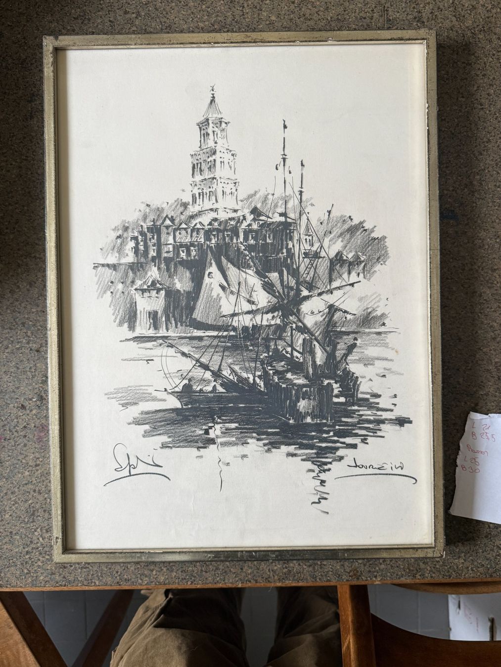 Grafica & Litografie: Lithografie von Vladimir Kirin – Usato da Basel venduto da Meisenvogelnest