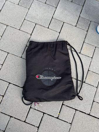 Champion Turnbeutel Schwarz, neuwertig für Sport, top!